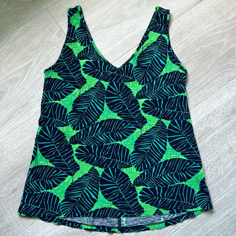 Lily Pulitzer Gig Under the Palms Tank Top size M